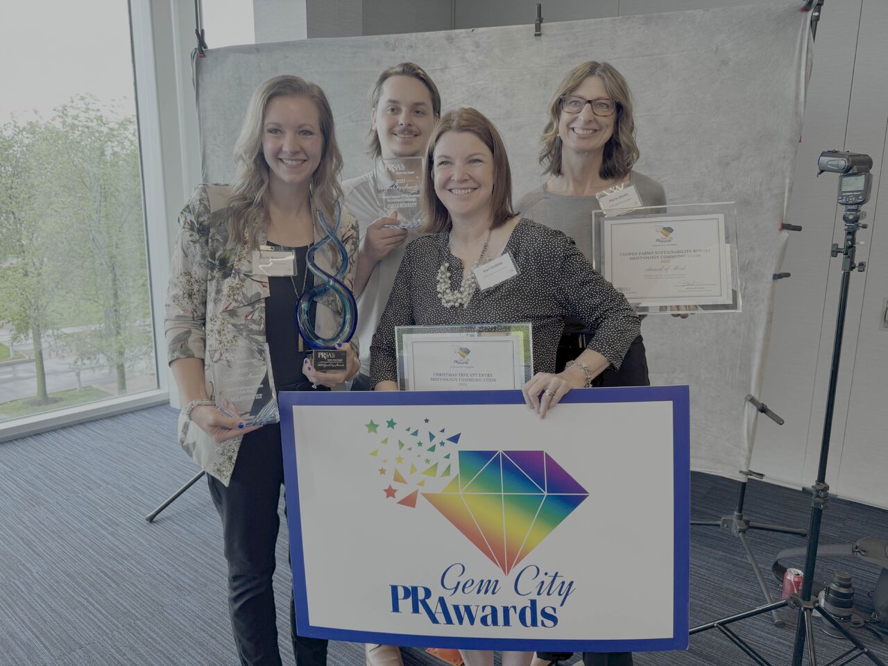 Shift•ology wins Best of Show at Dayton PRSA Gem City PR Awards